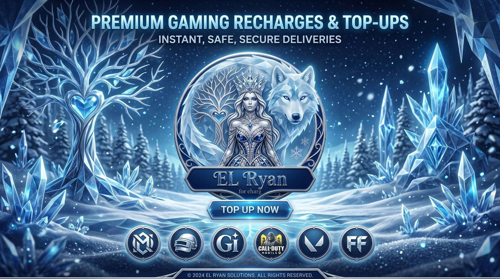 El Ryan Frost Gaming Banner